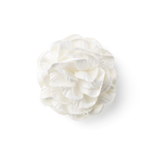 CP RISPETTO WHITE L ICONIC LAPEL FLOWER