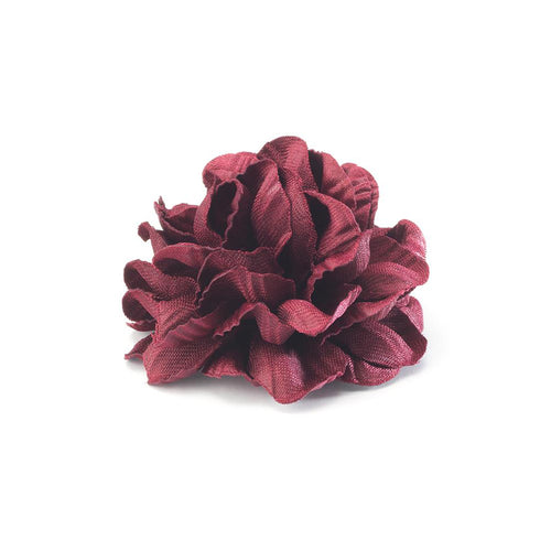 CP RISPETTO BURGUNDY L ICONIC LAPEL FLOWER