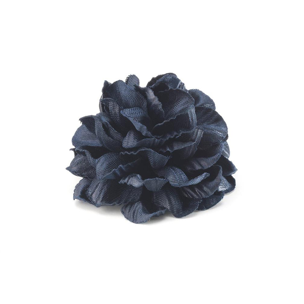 CP RISPETTO NAVY L ICONIC LAPEL FLOWER