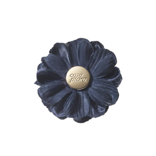 CP RISPETTO NAVY L ICONIC LAPEL FLOWER