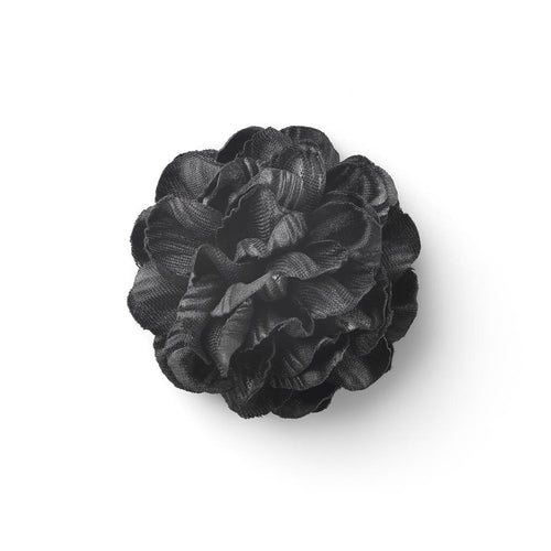 CP RISPETTO BLACK L ICONIC LAPEL FLOWER