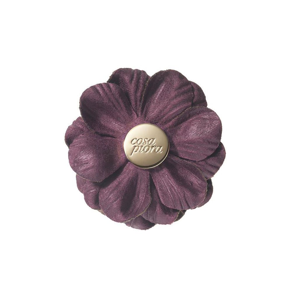 CP TALENTO PURPLE L DIPTYCH LAPEL FLOWER