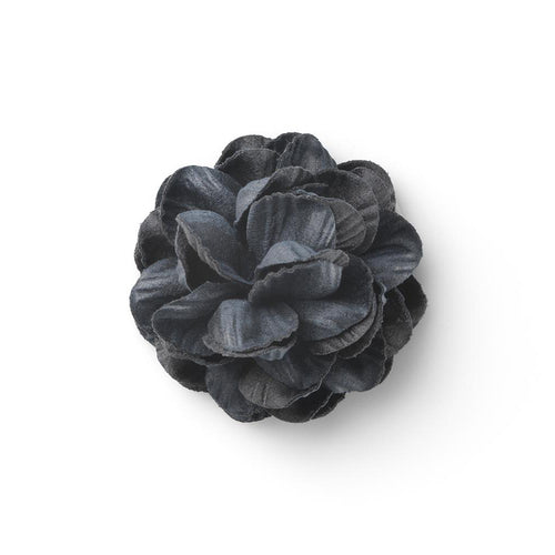 CP TALENTO BLACK L DIPTYCH LAPEL FLOWER