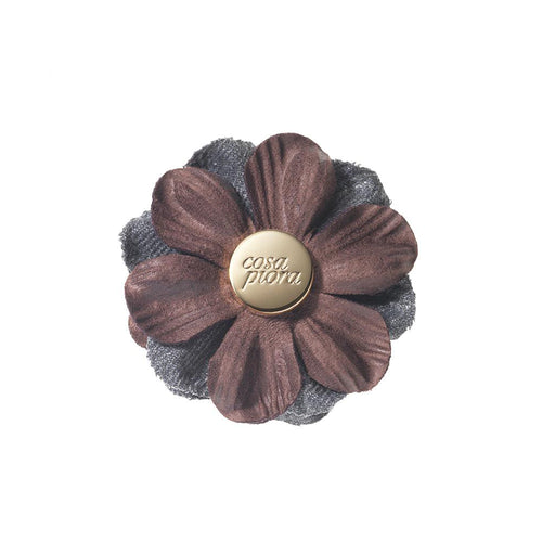 CP BRAVADO PURPLE L COLOR BLOCK LAPEL FLOWER