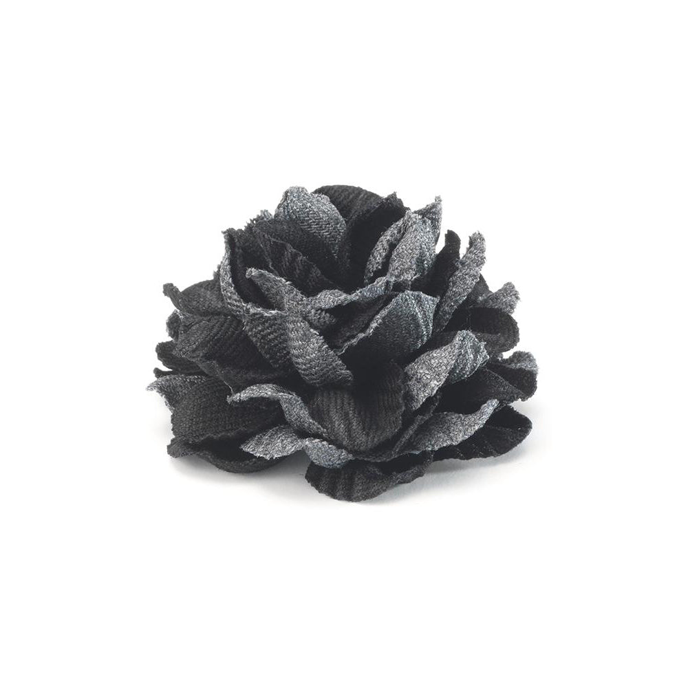 CP BRAVADO GREY L COLOR BLOCK LAPEL FLOWER