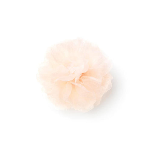 BLANC BABY PINK L CHIFFON LAPEL FLOWER