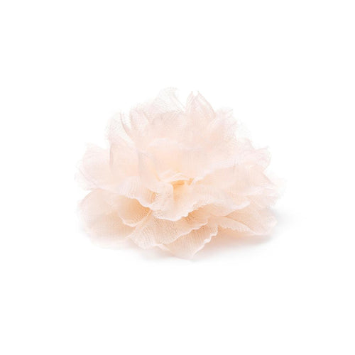 BLANC BABY PINK L CHIFFON LAPEL FLOWER