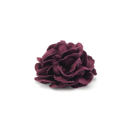 CP GLORIO BURGUNDY M BASIC LAPEL FLOWER