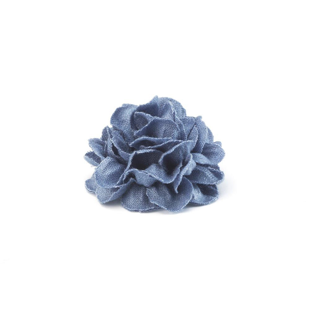 CP GLORIO PALE BLUE M BASIC LAPEL FLOWER