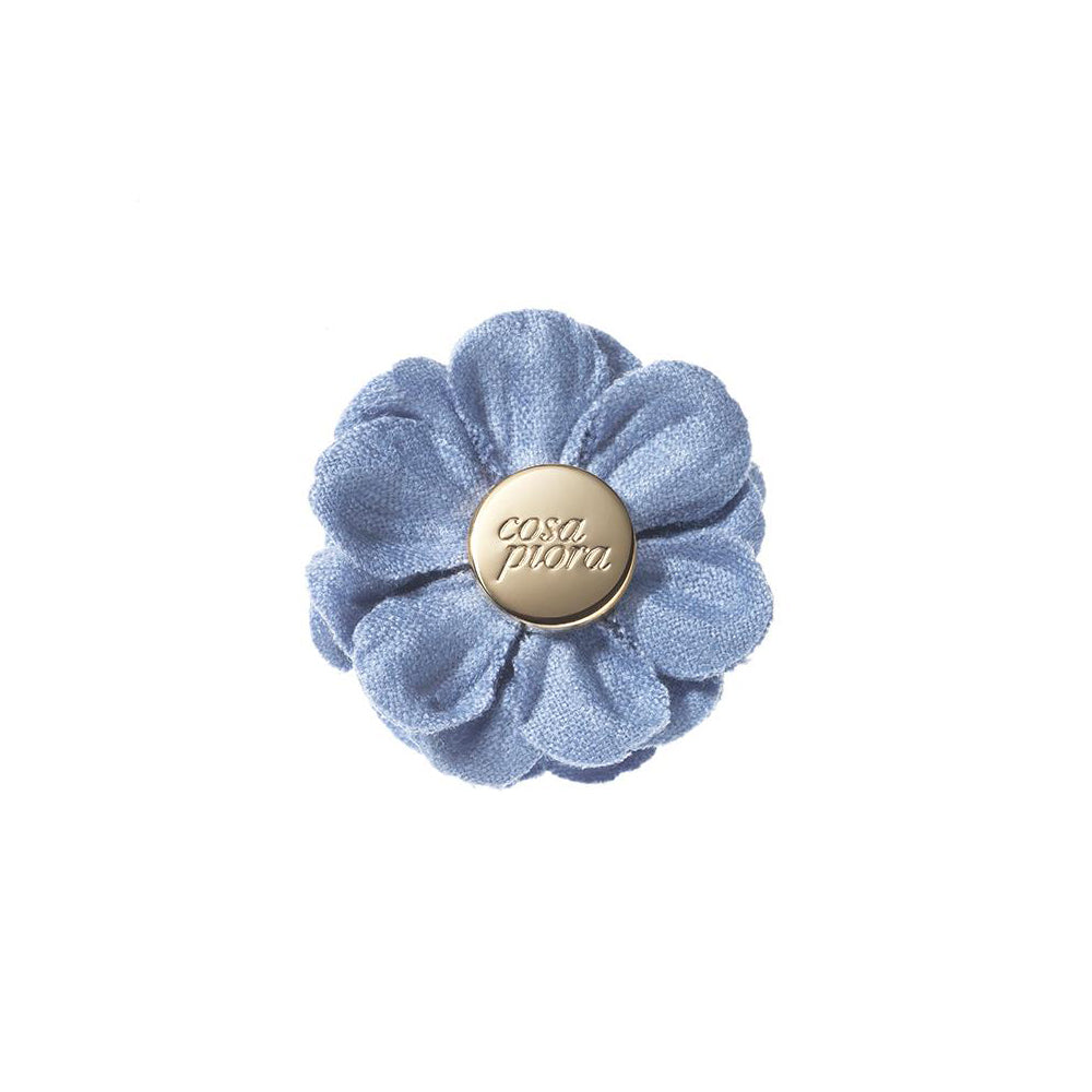 CP GLORIO PALE BLUE M BASIC LAPEL FLOWER