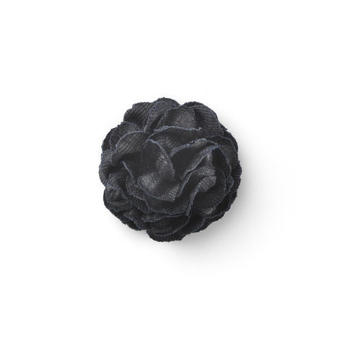 CP GLORIO BLACK M BASIC LAPEL FLOWER