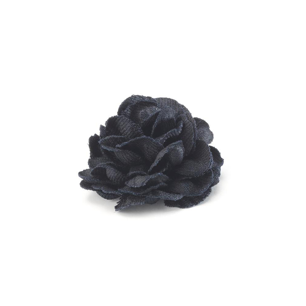 CP GLORIO BLACK M BASIC LAPEL FLOWER