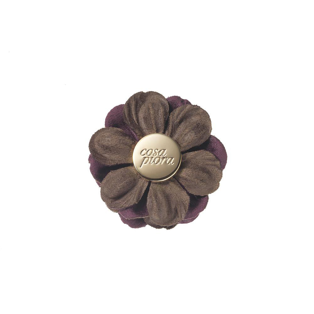 CP TALENTO PURPLE M  DIPTYCH LAPEL FLOWER