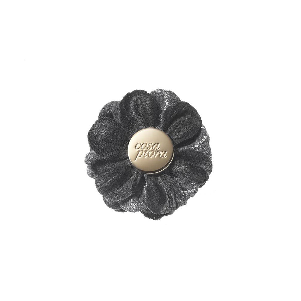 CP TALENTO SILVER M DIPTYCH LAPEL FLOWER