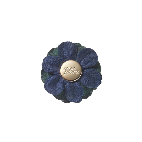 CP BRAVADO GREEN M COLOR BLOCK LAPEL FLOWER