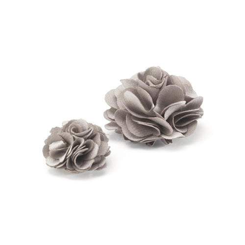 COMPAGNIA BEIGE DUPLE LAPEL FLOWER