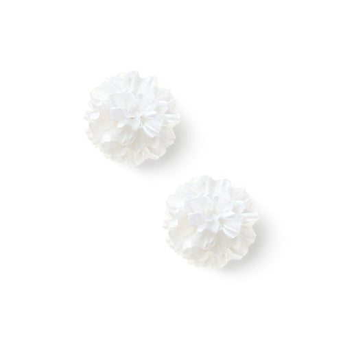 COMPAGNIA WHITE DUO LAPEL FLOWER