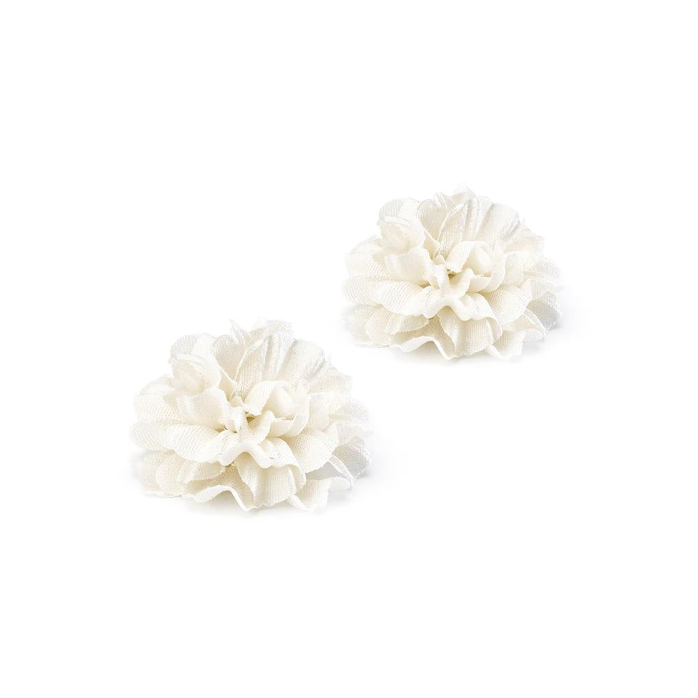 COMPAGNIA BEIGE DUO LAPEL FLOWER