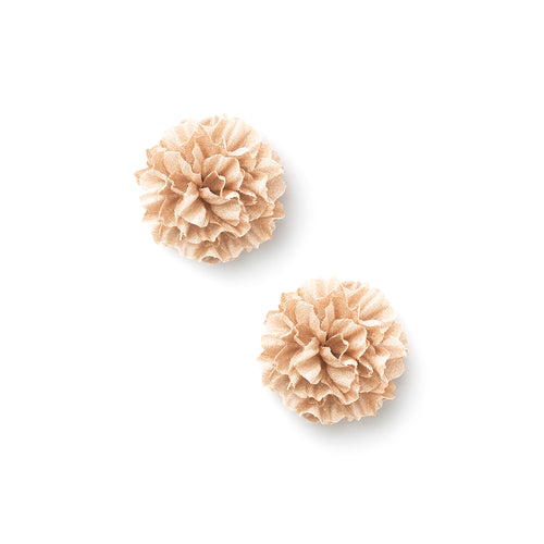 COMPAGNIA INDIAN PINK DUO LAPEL FLOWER