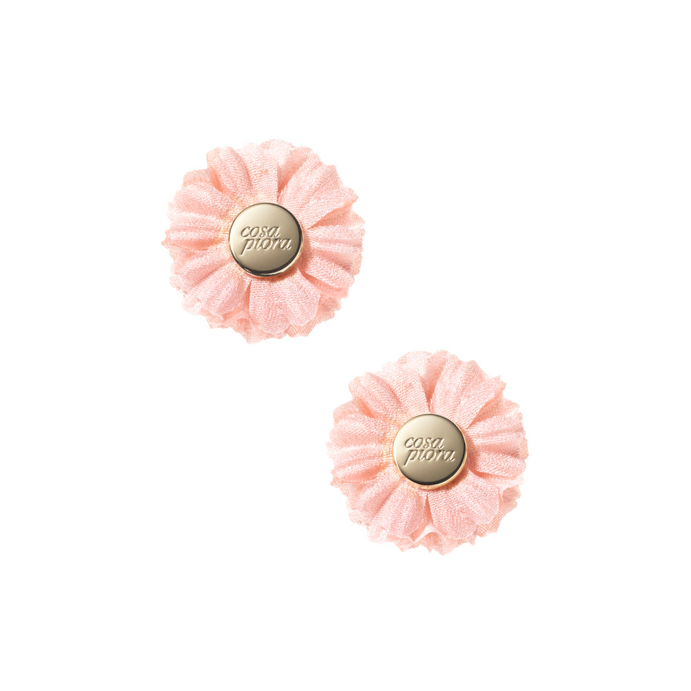 COMPAGNIA LIHGT PINK DUO LAPEL FLOWER