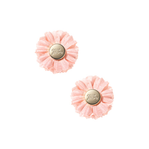 COMPAGNIA LIHGT PINK DUO LAPEL FLOWER