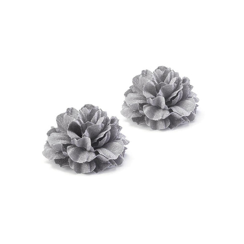 COMPAGNIA GREY DUO LAPEL FLOWER