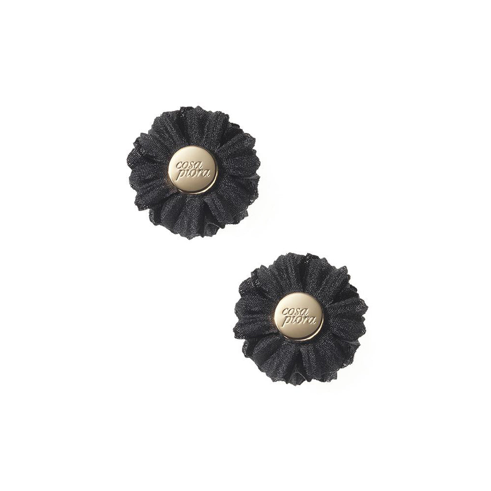 COMPAGNIA BLACK DUO LAPEL FLOWER